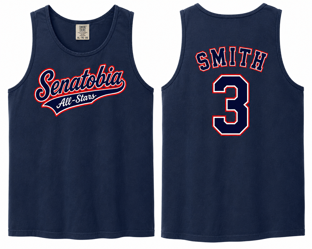 Senatobia 6U AllStar Comfort Color Tank Top- CUSTOMIZED